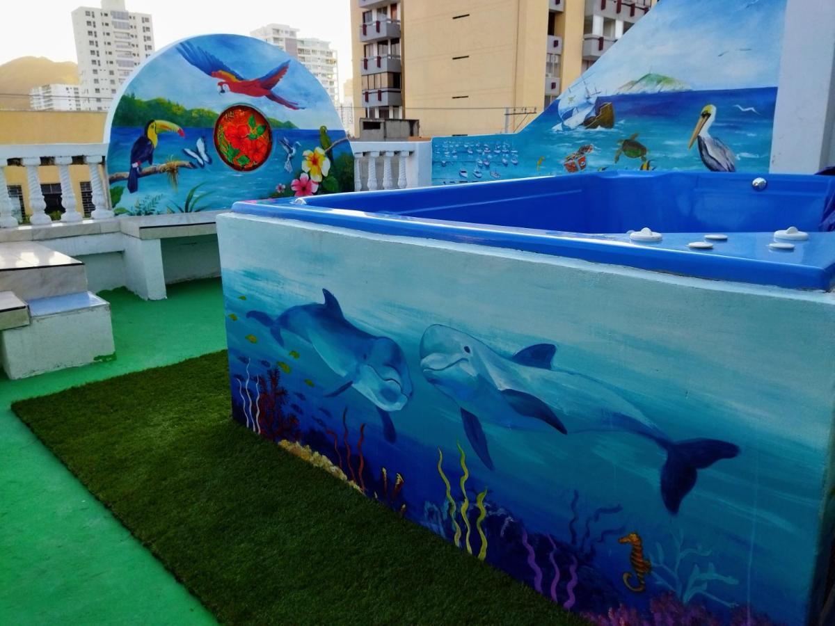 Casa Hostel Kaloha Santa Marta  Ngoại thất bức ảnh